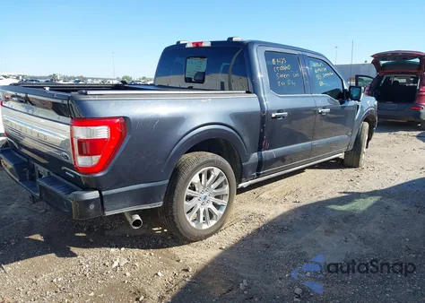2022 Ford F-150 Limited from USA, damaged, VIN 1FTFW1E86NFB60482